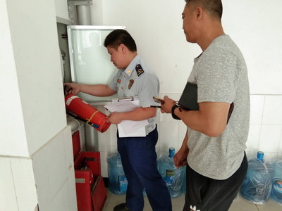 荊門東寶大隊開展中、高考前消防安全集中檢查