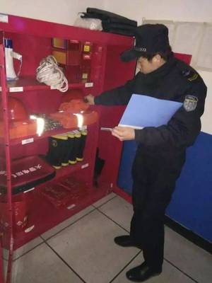 保利葉公館物業服務中心一月份消防檢測服務簡報